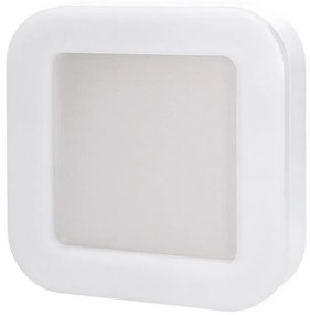SOLIGHT LED vonkajšie prisadené svietidlo FRAME 15W/4000K/1050Lm/IP65, 19x19, biele