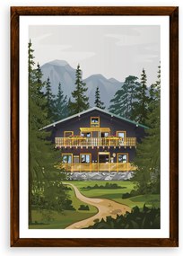 Poster Zámkovského chata - Poster 50x70cm bez rámu (44,9€)