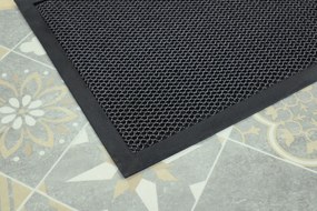 Hamat, Rohožka Blitz 3D 314 Antracit – na von aj na doma, 40x60, šedá, chodba / predsieň