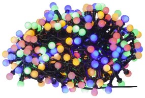 Eglo -LED Vonkajšia vianočná reťaz  BERRY MINI 300xLED/8 funkcií 11m IP44 multicolor