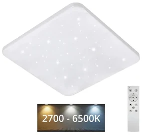 Baterie Centrum LED Stmievateľné stropné svietidlo FLORA LED/60W/230V 2700-6500K + diaľkové ovládanie BC0621
