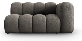 Tmavosivý modul pohovky (pravý roh) Lupine – Micadoni Home
