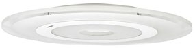 Stropné LED svietidlo Volta, 1x LED 36w, 3000-4000k, w, s ovládačom