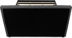 Manželská posteľ sivá 180x200 cm BED-M180 GREY2
