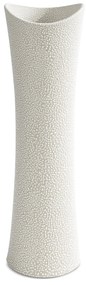 KERAMICKÁ VÁZA RISO 11X7X40 CM KRÉMOVÁ