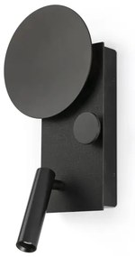 FARO 20058 - LED Stmievateľná nástenná lampička KLEE LED/10W/230V + LED/3W pravá