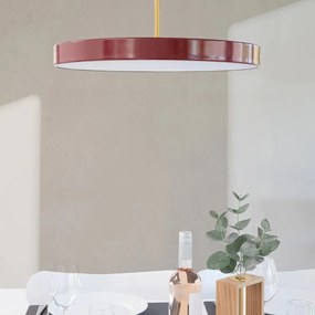 Červené LED závesné svietidlo s kovovým tienidlom ø 43 cm Asteria Medium – UMAGE