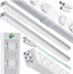 2x LED panelové svietidlo 120 cm 36W 3600 lm 4000k