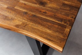 Jedálenský stôl 42050 160x90cm Masív drevo Acacia