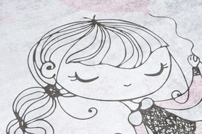 TA Koberec 2231 VYTLAČIŤ EMMA Rozmer: 80x150 cm