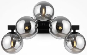 Maytoni MOD547WL-05B - Nástenné svietidlo DALLAS 5xG9/28W/230V čierna