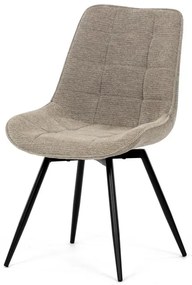 Autronic BONTEC Jedálenská stolička, čierna, látka, HC-T1130 BK2 Farba: Hnedá