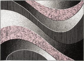 TA Koberec K857G PINK CHEAP PP EWL Sivý Obdĺžnikový Rozmer: 60x100 cm