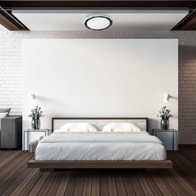 LED Stmievateľné stropné svietidlo OSCAR LED/45W/230V 3000-6000K čierna + DO