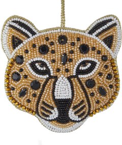 HANG ON Ozdoba s perličkami leopard