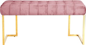 XXXLutz DLHÁ TABURETKA, kov, textil, 47/48/100 cm MID.YOU - Online Only drobný nábytok - 005937044101