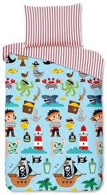 Bavlnené detské obliečky na jednolôžko 140x200 cm Caribbean – Good Morning