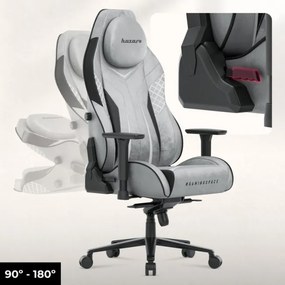 Zamatová herná stolička Force 8.3 Grey