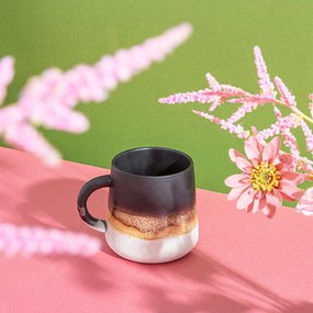 Čierny hrnček z kameniny 360 ml Mojave – Sass &amp; Belle