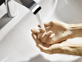 Hansgrohe Vivenis, umývadlová batéria 110, s výpustom, EcoSmart, chrómová, HAN-75020000