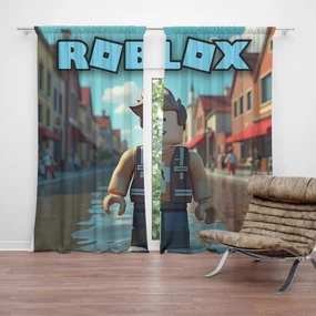 Sablio Záves ROBLOX Mesto: 2ks 140x250cm