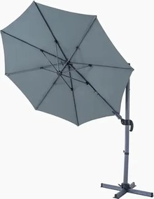 InternetovaZahrada - Furnigo Slnečník Lumin Ø300 cm - antracit