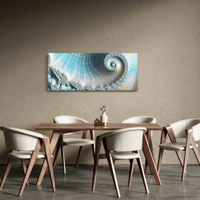 Obraz texturovanej špirály (120x50 cm)