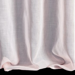 ZÁVES NA KRÚŽKOCH STELLA 140X250 CM PÚDROVO RUŽOVÁ