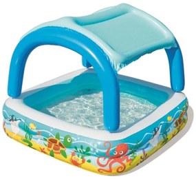 Detský nafukovací bazén so strieškou more