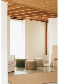 Kaki sedací vak Handloom – Lorena Canals