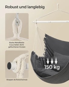 Závesné kreslo s vankúšmi GDC197G02