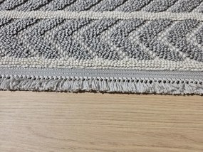 DC Koberec Milano 026 sivá krémová Rozmer: 60×100 cm