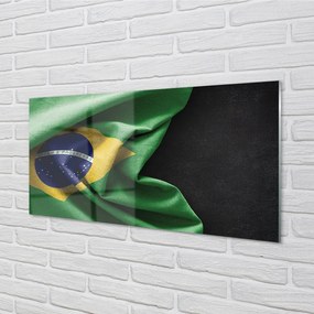 Obraz plexi Vlajka brazílie 100x50 cm