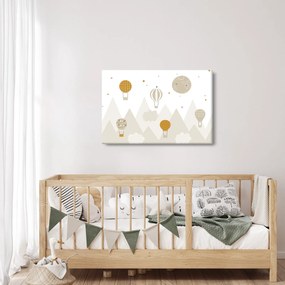 Obraz - Lietajúce balóny (90x60 cm)