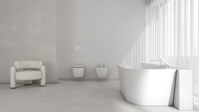 Deante Akrylátová voľne stojaca vaňa k stene Silia 160x75 - KDS 016W