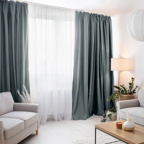 Goldea zatemňovací záves blackout - bridlicovo sivý 140x270 cm