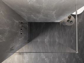 Mexen Lunar sprchová stena ľavá 80 x 200 cm, 8mm číre sklo, chrómová, 830-080-000-01-00-L