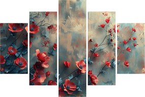 Obraz - Vlčie maky (150x105 cm)