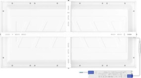Mexen Brill-S, stropný LED panel 60×30 cm, 24 W, neutrálna biela 4000K, L207-060-030-2440-20