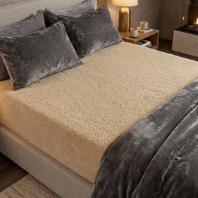 4Home Prestieradlo baránok béžová, 180 x 200 cm