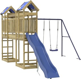 vidaXL Vonkajšia súprava na hranie impregnovaná borovica