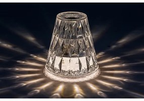 Rabalux 76004 - LED RGB Stmievateľná nabíjacia stolná lampa SIGGY LED/2W/5V 3000K