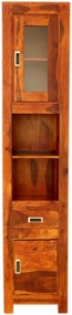furniture-nabytek.cz - Koupelnová skříňka z masivního dřeva palisandr 40x35x190