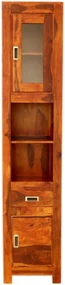 furniture-nabytek.cz - Kúpeľňová skrinka z masívneho dreva palisander 40x35x190