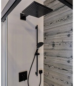 HANSGROHE Raindance Select E ručná sprcha 3jet, 120 x 120 mm, matná čierna, 26520670