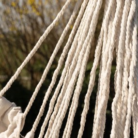 Houpací křeslo Hamak I béžové