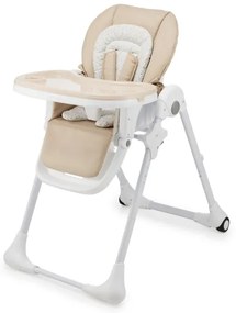 KINDERKRAFT - Detská jedálenská stolička TUMMIE béžová