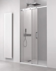 Polysan, THRON LINE SQUARE sprchové dveře 1500 mm, hranaté pojezdy, čiré sklo, TL5015-5002