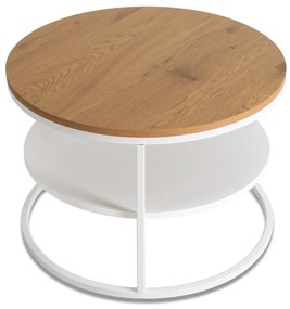 PROXIMA.store - Nadčasový okrúhly konferenčný stolík BEST FARBA: biela