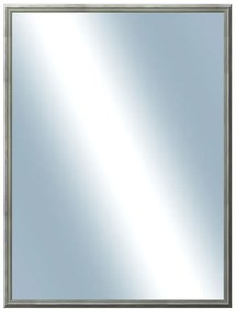DANTIK - Zrkadlo v rámu, rozmer s rámom 60x80 cm z lišty Y-ka modrá linka (3131)